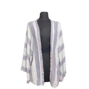 Sim & Sam  Bohemian Open Front Kimono Cardigan L/ XL